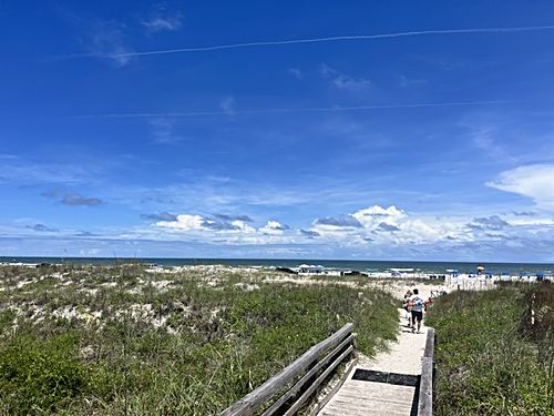Boardwalk to the beach